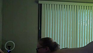 Neighbor's redhead girlfriend slurps my BBC secretly to hide her cheating ways