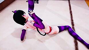 Izumi and Shiro meet bisexual neighbors for cumshot lesbian fun!