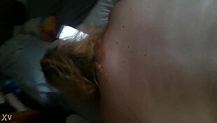 bbw asian celebrates bday with young stud's cock in homemade doggystyle pussy sex bent over