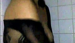 brook starr shower slut takes golden shower dildo suck
