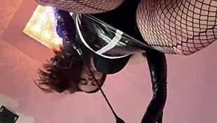 kate latex femdom milf dominates big ass heels goddess!!