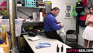 caught thief spreads legs wide for daddy's cop friend pov punishment