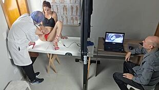 Gyno Fucks Behind Cuckold