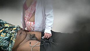 hey patient, ready for your lady doc's huge tits fun now?