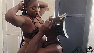 sexyskaly punished hard by street mafia boss humiliating her ass and tits