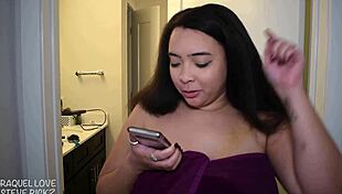 caught my latina bbw stepsister slurping huge cock then i ram her fat ass hard steve rickz