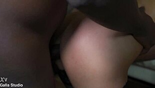 Regina Moonshine loves getting wrecked 4-on-1 by huge BBCs in brutal dry fuck