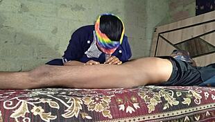 Bhabhi Gets Late Night Thrill In House With Hindi Audio
