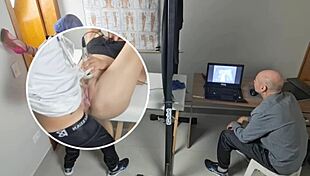 Gyno Fucks Behind Cuckold