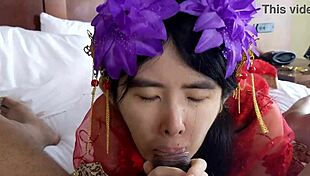 Chinese Ming Dynasty Princess Alexandria Wu Craves Massive Black Cock Ride