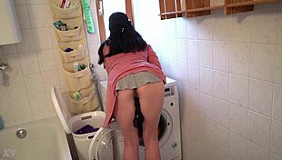 german stepmommy soaks panties and moans for pussy worship roleplay