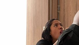 i secretly deepthroat and lick balls for my best friend's boyfriend while he face fucks me hard - nysdel amateur couple