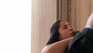 i secretly deepthroat and lick balls for my best friend's boyfriend while he face fucks me hard - nysdel amateur couple