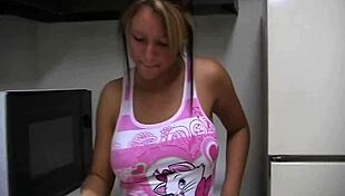 Kayden krush masturbates and plays with ice