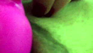 wife with vibrator practice