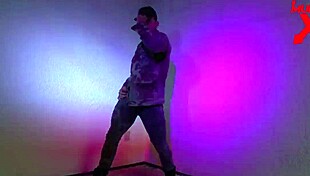 Wow! Breakup Striptease for Best Friend Cumshot Blast!