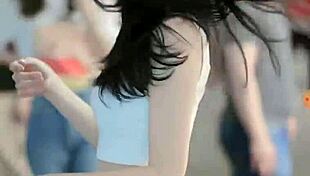 2k20 model chinese posing outdoors