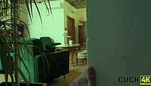 cuck4k sexy babes cuckold husband is filming her jumping on a strangers cock