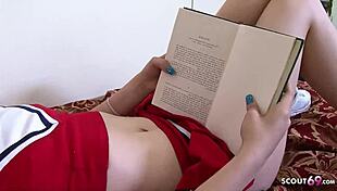 whoa petite ginger jessica anderson's first wild bbc gangbang with classmates banging her skinny frame hard 🔥🍆