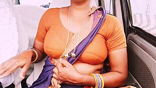 Indian Maid Car Sex Telugu Dirty Talks And Pissing