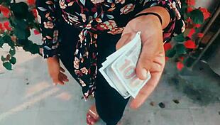 Big Ass Latina Rides For Cash In Park