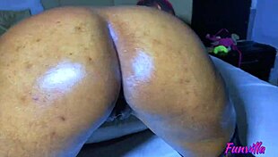 ebony stripper takes all my dick