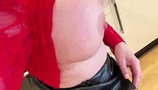 oiled up busty blonde sophie james shows her body