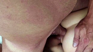 Blonde Slut Gets Fucked In Both Holes And Receives Double Creampie