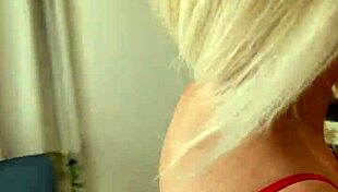 lisa flashing her body on the balcony in sexy lingerie