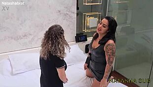 Submissive Slut Meets Ruthless Femdom Who Spanks And Dominates Her Big Ass And Tits Mercilessly
