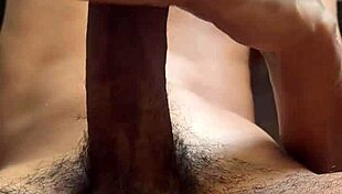 big cock jerk off session with brazilian man