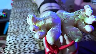 tickling her soles was a dream come true