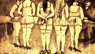 vintage erotic art from antique retro days