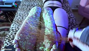 tickling her soles was a dream come true