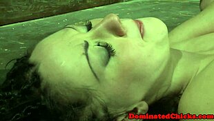tied sub tormented with toys and vibrator