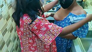 Hot desi bhabhi sex in the kitchen