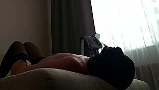 wife learns deepthroat in threesome with double facial