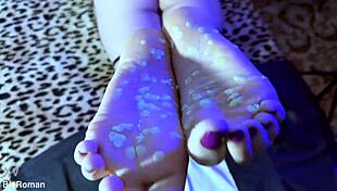 tickling her soles was a dream come true