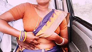 Indian Maid Car Sex Telugu Dirty Talks And Pissing