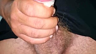 stroking my big cock with dirty talk