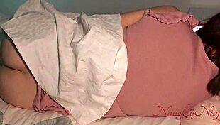 sharing bed with stepsister when granny visits for taboo fun