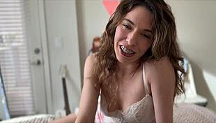 Is Step-Mom Porn Ethical Freeuse Facial With Huge Cumshot
