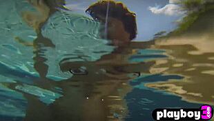 Big Tits Redhead Milf Elizabeth Marxs Wet Striptease For Playboy