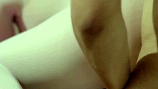 indo babe in sexy stockings n lingerie, bent over big ass teased but he cums too quick no pussy fuck 😩💦