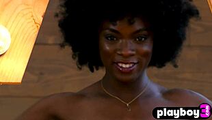 Sexy Black Milf Ana Foxxx Passion Posing And Hot Dancing For The Playboy