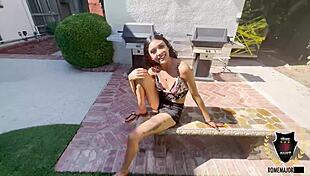 petite brunette reina heart rides rome majors cock