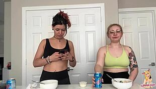 Mukbang Eating And Burping With Huge Belly