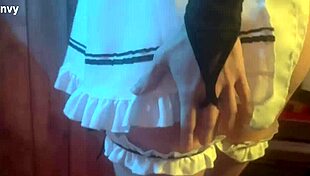 dutiful housewife returns home and sucks her husband's monster cock