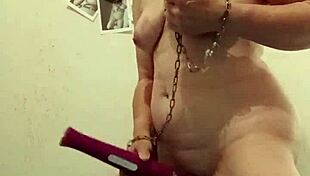 french housewife gets chained and used outdoors