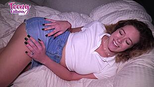 stepdaughter river lynn learns how to cum from stepdad